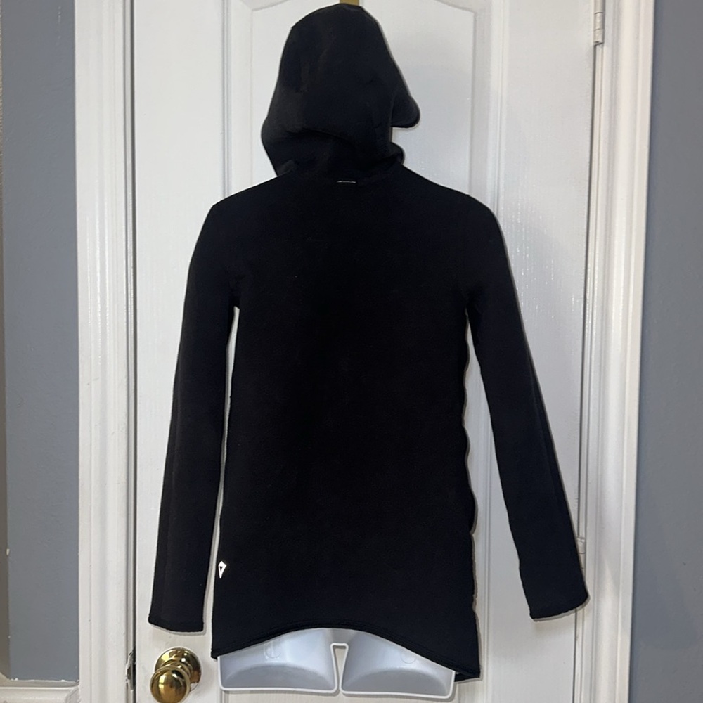 Ivivva On The Double Wrap Reversible Jacket Gray/Black Girl 8 - Picture 4 of 12